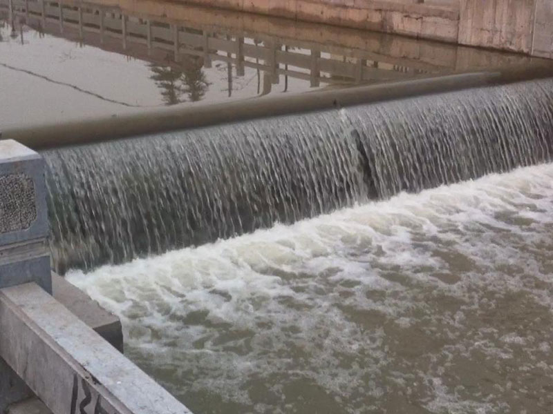 河南省博愛縣幸福河鋼壩